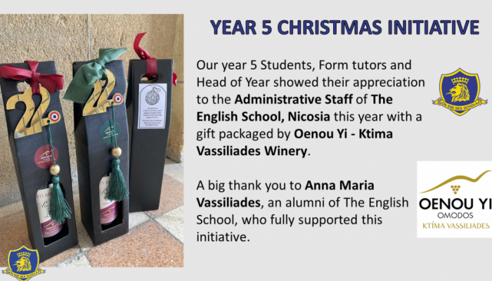Year 5  Christmas Initiative
